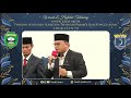 WISUDA DAN HAFLATUT TAKHARRUJ ANGKATAN 112 SILINDUANG BULAN