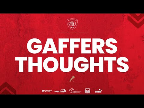 Hednesford Town post match interview with the Reds'  manager Darren Edmondson. 