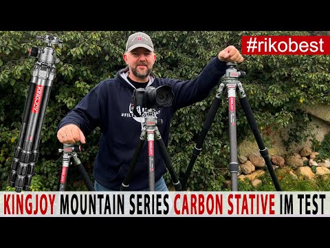 Kingjoy Mountain Series Carbon Stative C82 - C83 - C85 Langzeit-Test Review - 2. Advents Verlosung