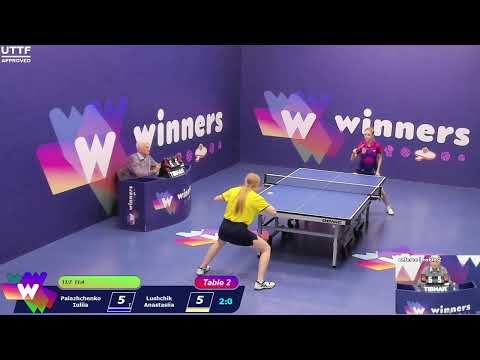 Winners League  04.06.21  Palazhchenko Iuliia - Lushchik Anastasiia 22:30