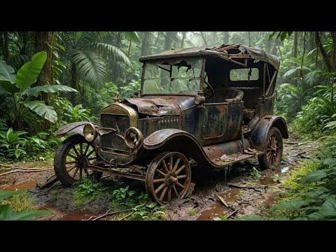 ASMR Car Restoration! 100-Year-Old Ford Model T: Total Disrepair to Showroom New