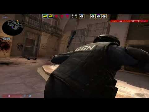 CSGO POV NAVI s1mple (27/17) vs Spirit (anubis) @ ESL Pro League Season 17
