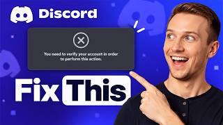 Fix Discord "You Need to Verify Your Account" Error