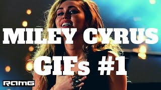 Best GIFs | Miley Cyrus GIFs #1 | Music Celebrity Video Compilation with Instrumental Music