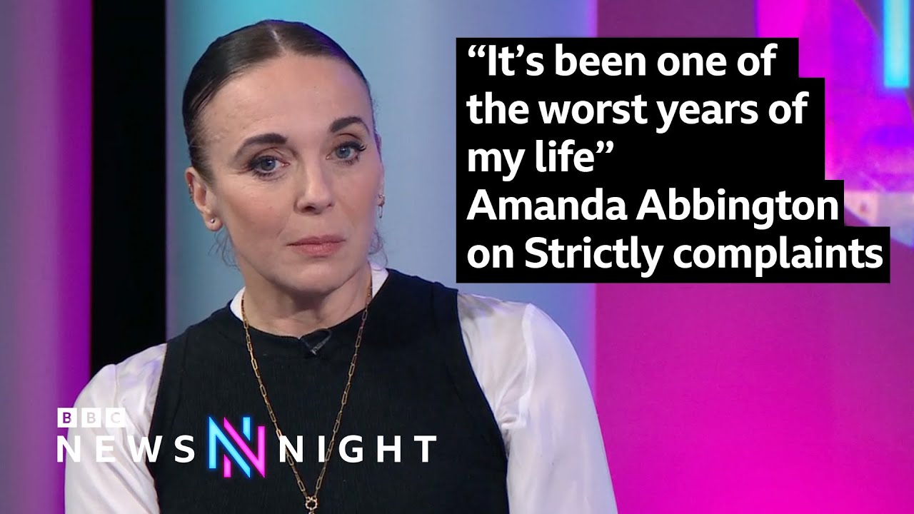"It's been one of the worst years of my life" - Amanda Abbington on Strictly complaints