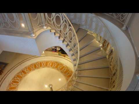 Процесс изготовления спиральной монолитной лестницы
