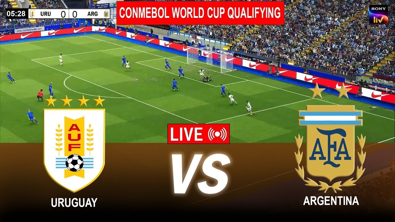 🔴LIVE : Uruguay vs Argentina | 2026 Fifa World Cup Qualifiers (CONMEBOL) | Full Match Streaming
