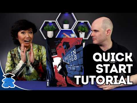 Berlin 1960 - Start Playing in 11 Minutes - Concise Board Game Tutorial