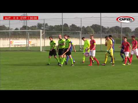 04.09.2018 | 18 30 | U17 FRIENDLY | AUSTRIA - CYPRUS