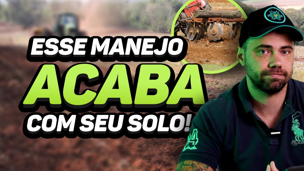 COMO O REVOLVIMENTO DO SOLO ATRAPALHA A MATÉRIA ORGÂNICA