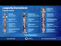 Longevity International Launch Event Panel Discussion