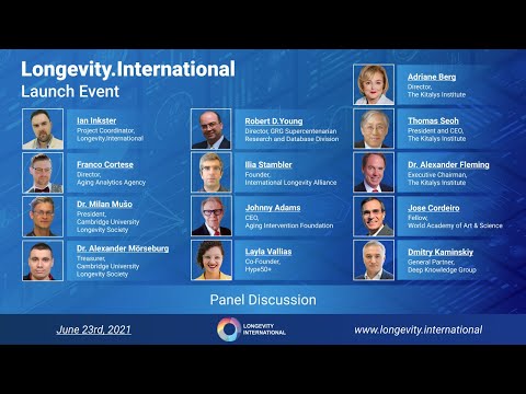 Longevity.International Launch Event - Panel Discussion