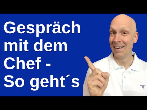 Talk to your boss at eye level