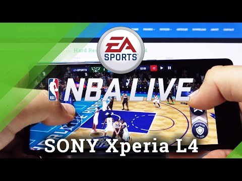 NBA LIVE on SONY Xperia L4 – Game Test / FPS Checkup