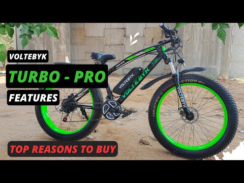 Turbo Pro Electric Fat Bike | Red 13 AH product demo video