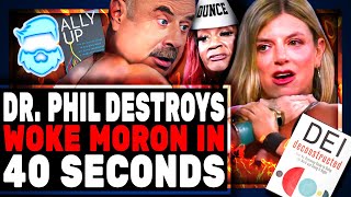 Dr. Phil DESTROYS DEI Pusher In 40 Seconds & CRUSHES Trans Ideology As A Bonus!