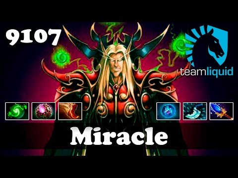 Miracle Invoker Best EU Player | 9107 MMR Dota 2