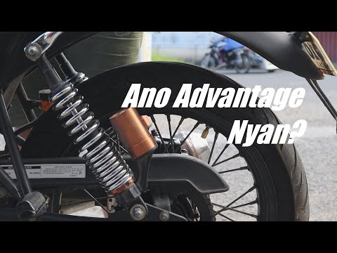 baliktad na rear shock absorber