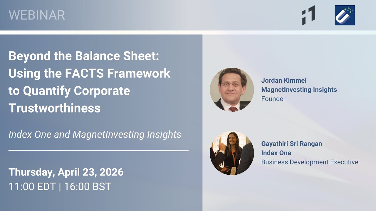 Using the FACTS Framework to Quantify Corporate Trustworthiness