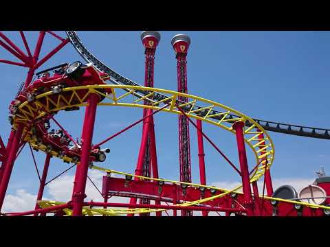 Junior Red Force Ride At Ferrariland, Salou, Spain