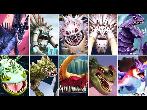 ALL 11 LEGENDARY DRAGONS - Dragons: Rise of Berk