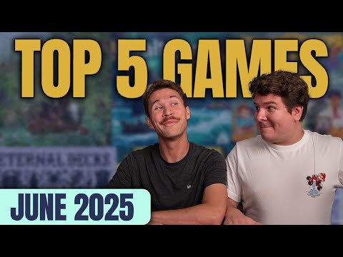 Top 5 Board Games Played | Strong Game of the Year Contender | June Edition