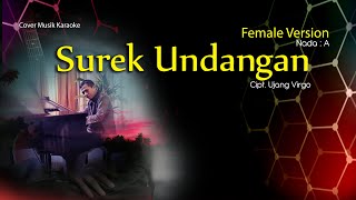 Download lagu SUREK  UNDANGAN  - COVER MUSIK KARAOKE -  CIPT  UJANG VIRGO mp3