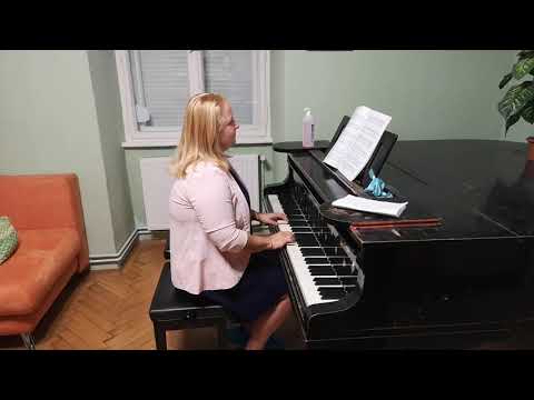 Kassai Mária: Andantino (Zongoraiskola I. / 33.) - Emese 🎹❤️🙏