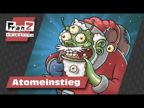 Santa Claus becomes radioactive 🎬 2D Animation