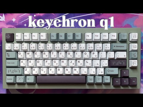 keychron q1 | late night modding session (ﾉ◕ヮ◕)ﾉ⋆ ⁺ ₊ ⋆ ⁺