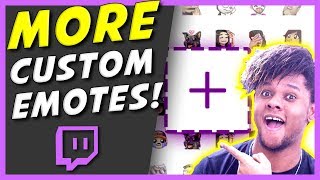 MORE EMOTES for Twitch Affiliates and partners !!! (2019)