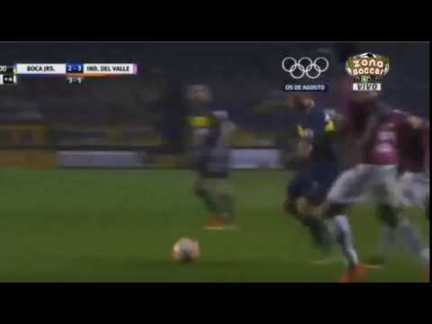 Golazo de Cristian Pavon - Boca Juniors 3 x 2 Ind del Valle - Copa Libertadores