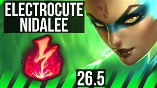 NIDALEE vs KHA'ZIX (JGL) | Electrocute | KR Grandmaster | 26.5