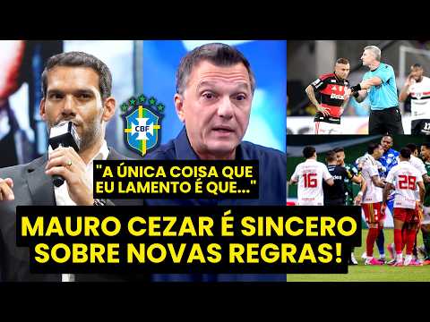 “Cara, a ÚNICA COISA que EU LAMENTO é que a CBF…” MAURO CEZAR ANALISA NOVAS REGRAS do FUTEBOL BR!