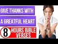 Thanksgiving Bible verses for sleep (Encouraging Scriptures)