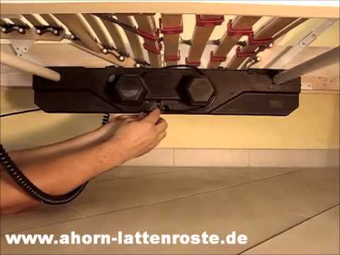 Lattenroste Duostar Motor und Primaflex Motor mit Notabsenkung