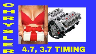 Complete Timing Chain Job On A Chrysler 4.7 Engine