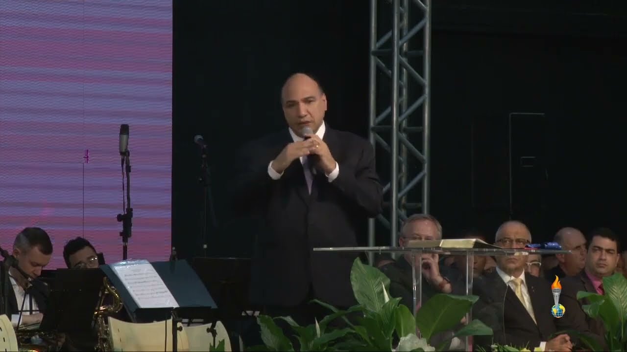 Pr. Elson de Assis nos Gideões 2019. no 30⁰ congresso de Missões em Pelotas RS.