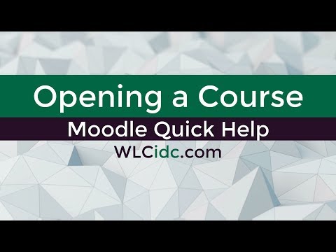 Moodle Quick Help - News Forum