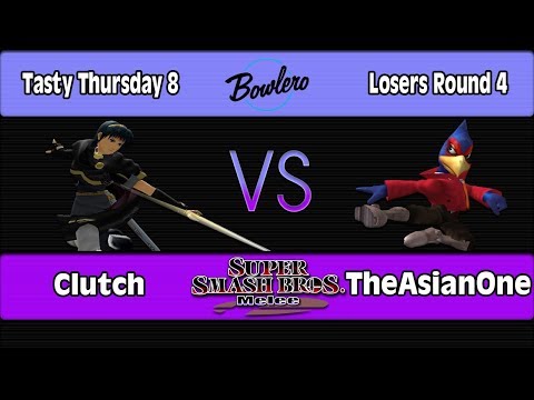 Tasty Thursday 8: Clutch (Marth) Vs. TheAsianOne (Falco) - LR4