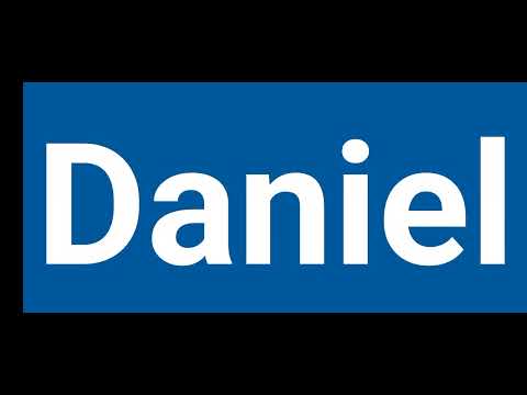 How To Pronounce Daniel | Pronunciation Of Daniel| Pronounce pizza | How To Say Daniel