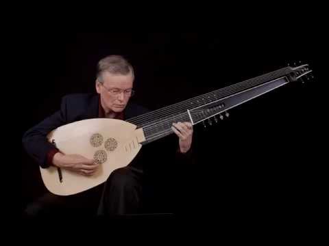 J.S. Bach: Partita in A Minor,  Allemande BWV 1013; David Tayler, archlute