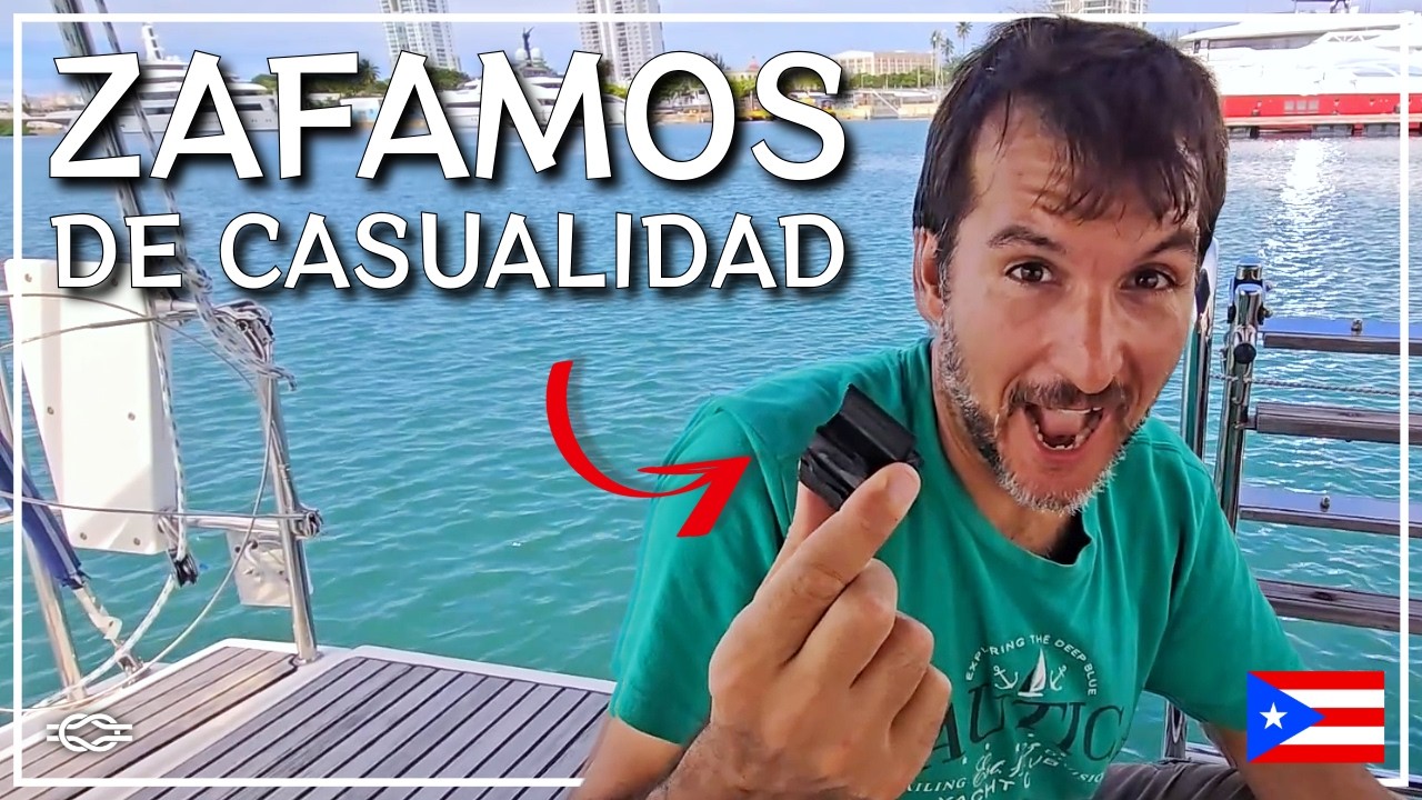 THE BOAT'S ENGINE FAILS AT THE LEAST EXPECTED MOMENT - Puerto Rico | Ep.49 - Chez Team