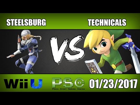 TNF Steelsburg (Sheik) vs Technicals (Toon Link) - Wii U Winners Round 2 - S4M