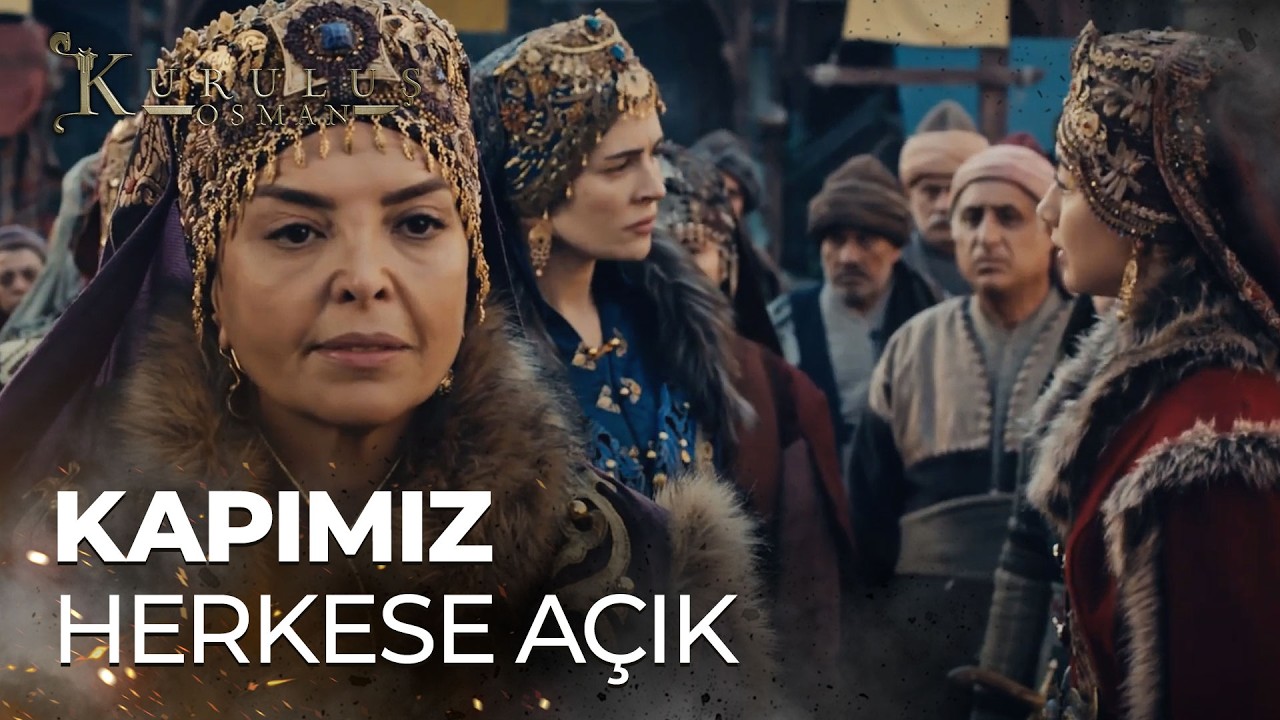 Saadet Hatun halkı uç pazara davet etti - Kuruluş Osman 144. Bölüm