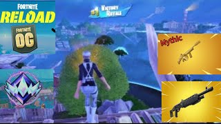 Fortnite ranked reload | High Kill Solo Ranked Win Full Gameplay (ps4 60 fps controller )