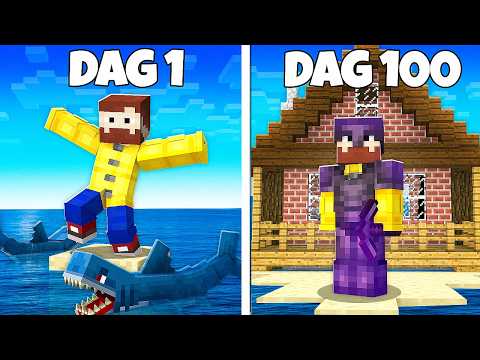 100 Dagen Overleven Op Een Onbewoond Eiland In Minecraft!