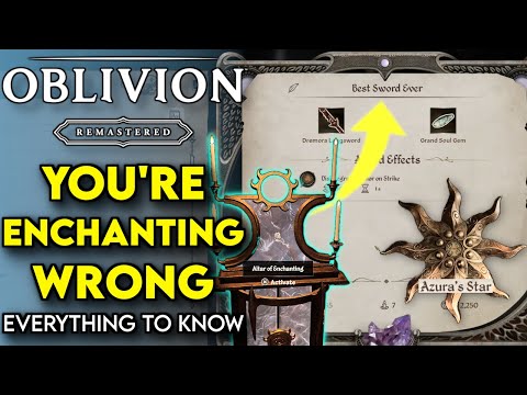 Best Enchants + How To Unlock Enchanting In Oblivion Remastered | Oblivion Remastered Tips & Tricks