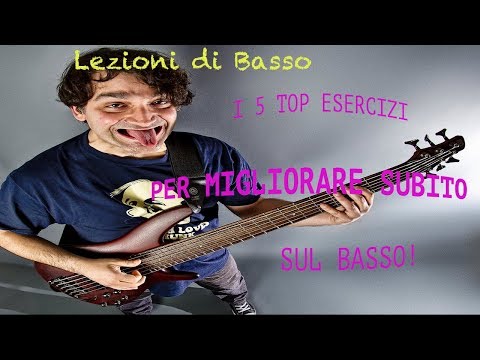 Lezione di basso n. 15: 5 top esercizi per migliorare subito sul basso!