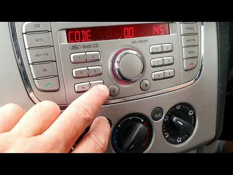 How Unlock Ford Radio Code